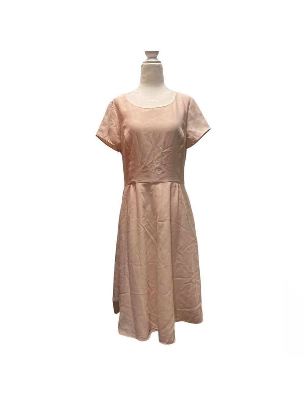 Pendleton soft blush scoop neck skater dress